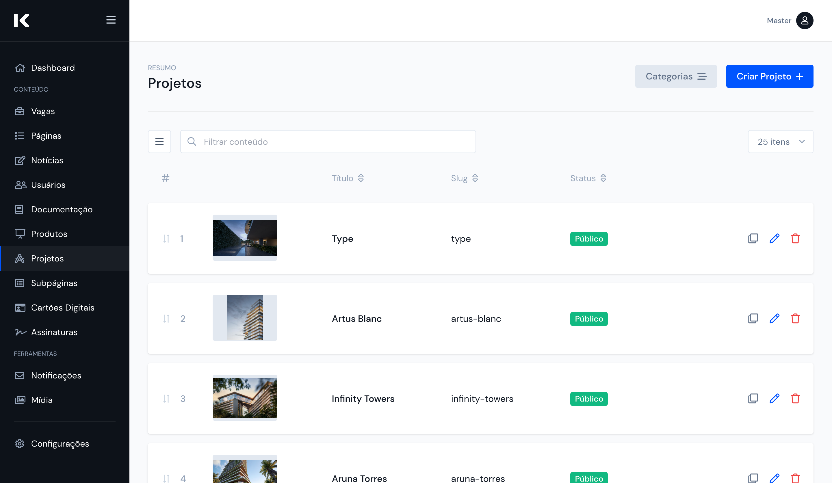 Desktop website preview